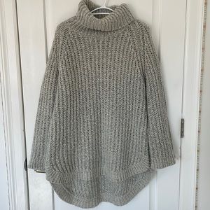 Big grey sweater